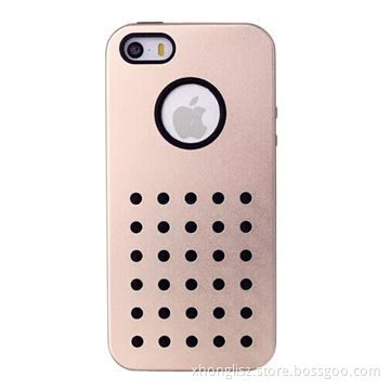 2014 New Style 2-IN-1 Titanium Silicone Mobile Phone Cases for Iphone 5/5S OEM/ODM Orders Welcomed